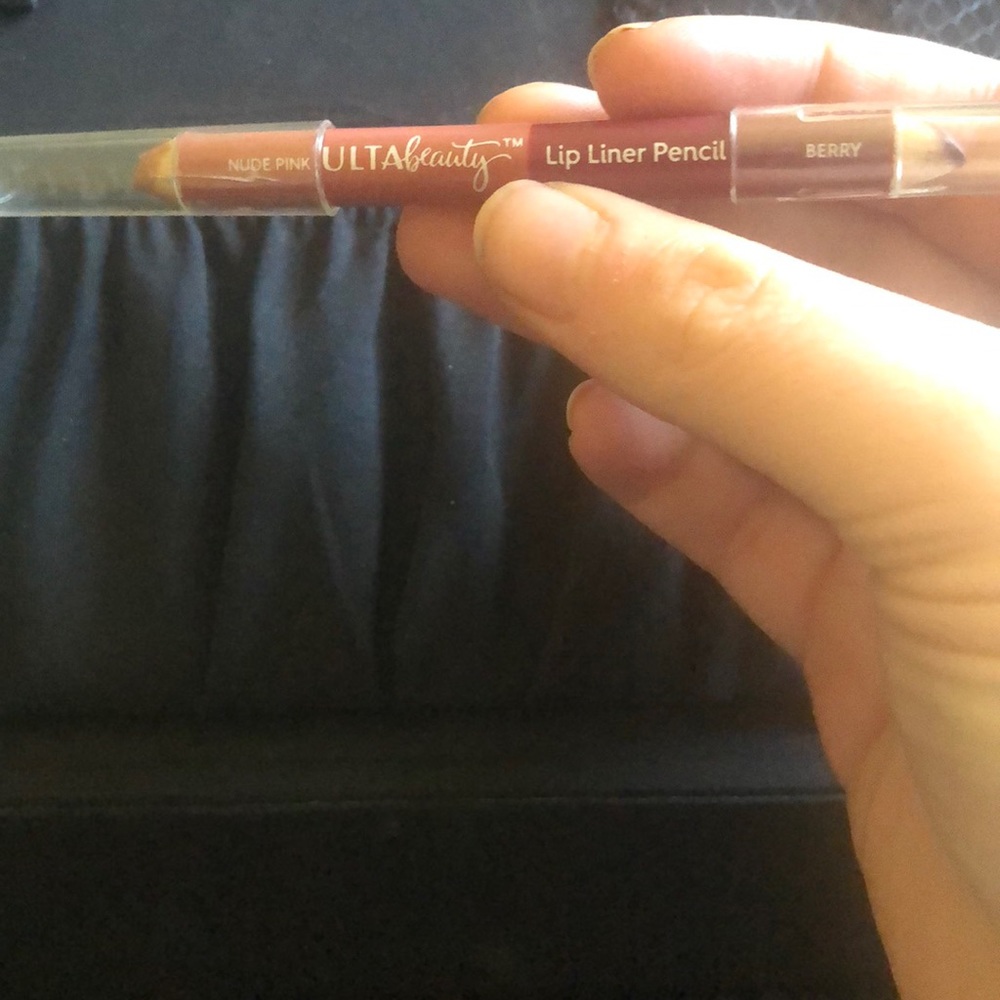 Ulta beauty double lipliner in “Berry” “nude pink”